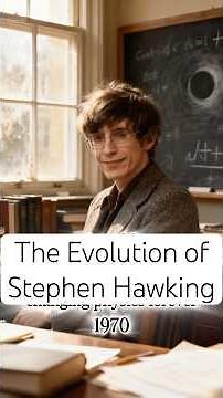 The Evolution of Stephen Hawking 🪐 #science