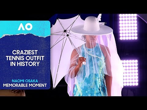 Naomi Osaka's ICONIC Walk-On Outfit | Australian Open 2026