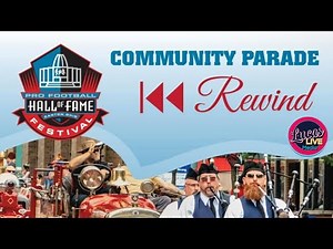2024 Pro Football Hall of Fame Enshrinement Community Parade