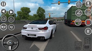 立体駐車場を運転する