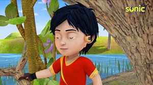 1M views · 52K reactions | A crocodile attack leaves Shiva and his friends stranded on a deserted island. Can Shiva outsmart the beast and escape? | Sonic Gang | Facebook