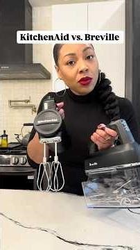 Breville vs KitchenAid Hand Mixer... which is your favorite? #baking