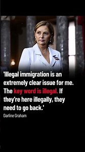 Darline Graham Sparks Debate With Strong Illegal Immigration Comments 🇺🇸
