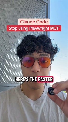 Stop using the Playwright MCP in Claude Code…