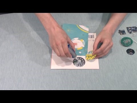 DIY Refrigerator Magnets Upcycled From Hallmark Sound Cards