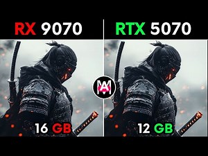 RX 9070 VS RTX 5070 : TEST IN 12 GAMES