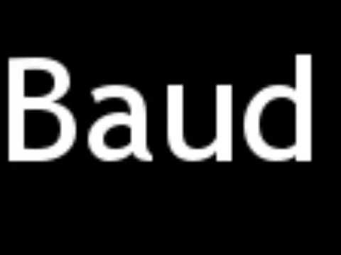 How to Pronounce Baud