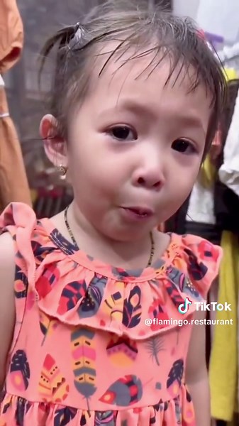 ‏Crying Little Girl #flamingo #filipinofood #ofwqatar #ofw #doha #qatar