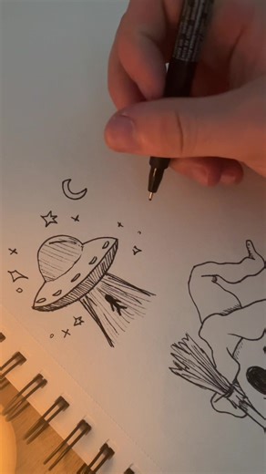 Bored? Draw This! Easy Space Drawings Part 35