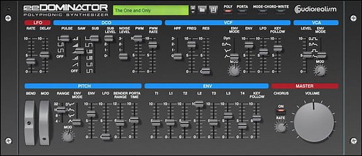 ReDominator VST/AU synthesizer plugin by AudioRealism