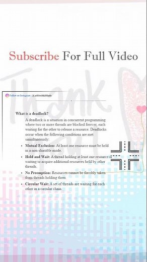 what is deadlock in hindi