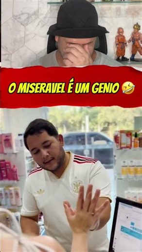 O MISERAVEL É UM GENIO KKKKK #humor #comedia #memes #risada