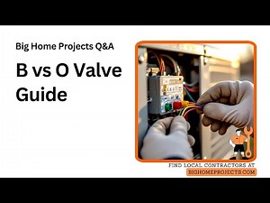 Reversing Valve Terminal B versus O explained with Ruud/Rheem wiring guidance