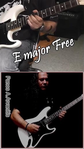 Panos - E major Free Solo #guitarsolo #emajor #panos #rock
