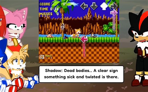 Sonic Characters react to "Too Slow" (Pepfur Mix.)