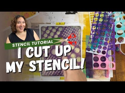 Circle Stencil Ideas: How to Use the "Super Useful Circles Stencil"