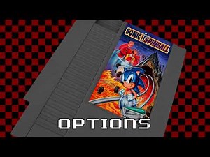 Sonic Spinball - Options Menu [NES Style]