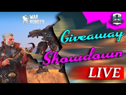 War Robots Giveaway Showdown - Earn Giveaway Points #WRwinClyde