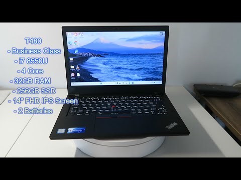 Lenovo ThinkPad T480 i7 (1198)