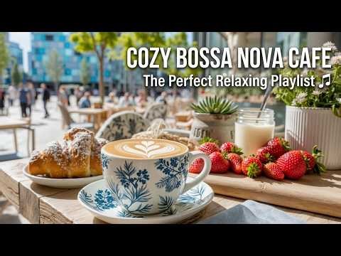 Bossa Nova | Soft Acoustic Guitar and Piano Jazz for a Cozy Coffee Shop Atmosphere Daily