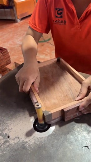 Smoothing Wood Box Corners Perfectly.