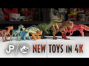 ALL-NEW Jurassic World Dino Rivals Toys - Attack Pack & Roarivores 4K Showcase / collectjurassic.com