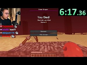 ohnepixel speechless after watching minecraft's worst world record fail...