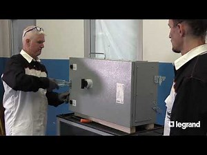 Zucchini XCP busbar. METAL TAP-OFF BOX 630A on XCP horizontal edgewise - Tutorial