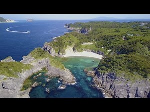 [ 4K Ultra HD ] 東京絶景アイランド「式根島」TOKYO ISLANDS - SHIKINE ISLAND (Aerial Drone shots)