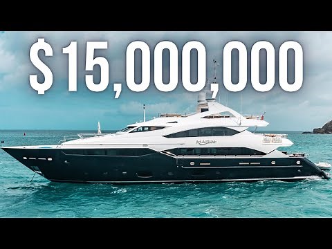 $15,000,000 131' Sunseeker SuperYacht Tour