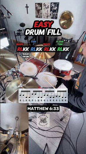 EASY Drum Fill Anyone Can Master! 🥁