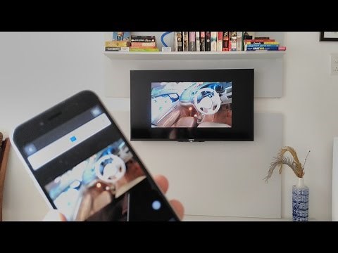 How to mirror/screencast iphone to a smart TV using iMediaShare App