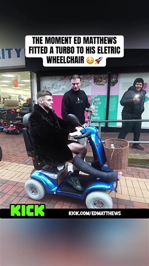 Ed Matthews Turbocharges His Electric Wheelchair