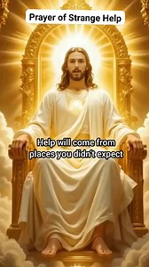 Prayer of Strange Help #DestinyHelpers #Prayer #Faith #reels #viral | Jesus's prayers