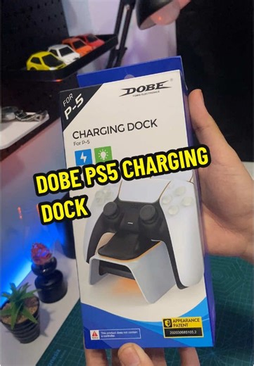 DOBE PS5 Charging Dock - Dual Charging Station with LED Indicator