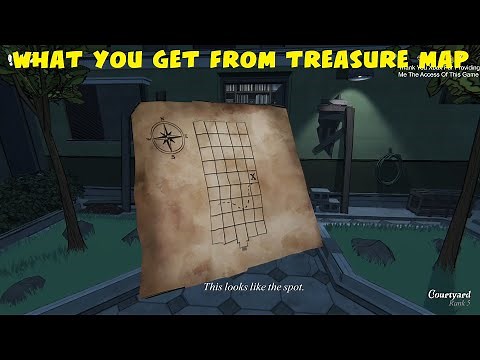 What do you get from Treasure Map in Blue Prince Game