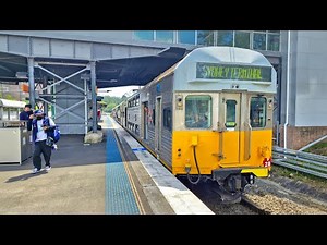 2026 New Year Special: Central Coast & Newcastle Line S set Passenger Window View - Central to Cowan