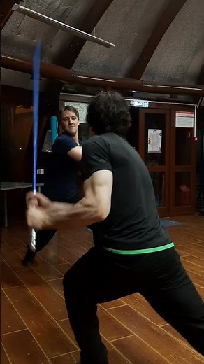 Intense lightsaber choreography #Shorts