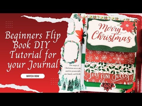 BEGINNERS FLIP BOOK DIY TUTORIAL FOR YOUR JOURNAL | (I’M NOT AN EXPERT)