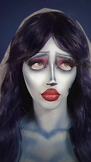 Emily Corpse Bride Makeup Tutorial