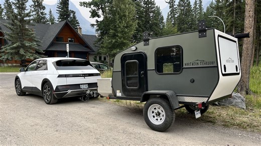 This Canadian-built trailer is perfect for EV towing