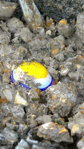 Luminous crystal raw stone #experiment #satisfying #camping