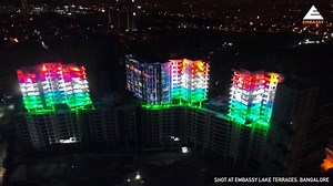 498K views · 3.2K shares | May our ‘Tiranga’ shine bright and stand tall, always! Embassy Group celebrates the spirit of Independence, and heralds the future with this special tribute from #EmbassyLakeTerraces, Bangalore To experience this visual tribute, you can visit Embassy Lake Terraces from 6.30 pm to 3 am on 15th and 16th. See you there! Know more: https://goo.gl/SARQe8 #IndependenceDay #India | Embassy Group | Facebook
