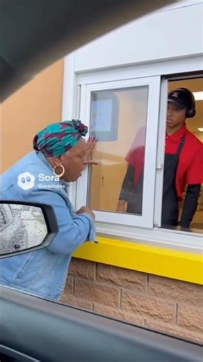 Angry drive thru lady. Seems like a legit concern