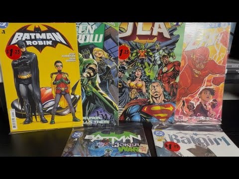 Reading DC Comic Books ASMR