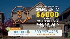 Choice Home Warranty TV Spot, '96% of Homeowners'