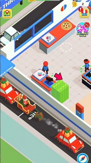 Pizza Ready - Gameplay Walkthrough Part 3 Stickman Pizza Restaurant Idle Tycoon (iOS, Android