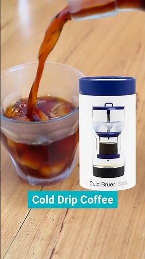 Delicious cold drip coffee using the Cold Bruer - Simple, Tasty & Easy to Brew 👌🏻 #coldbrew