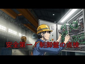 天井クレーン・ホイストの制御盤点検方法