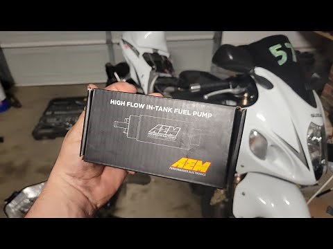 AEM Fuel pump installation Hayabusa